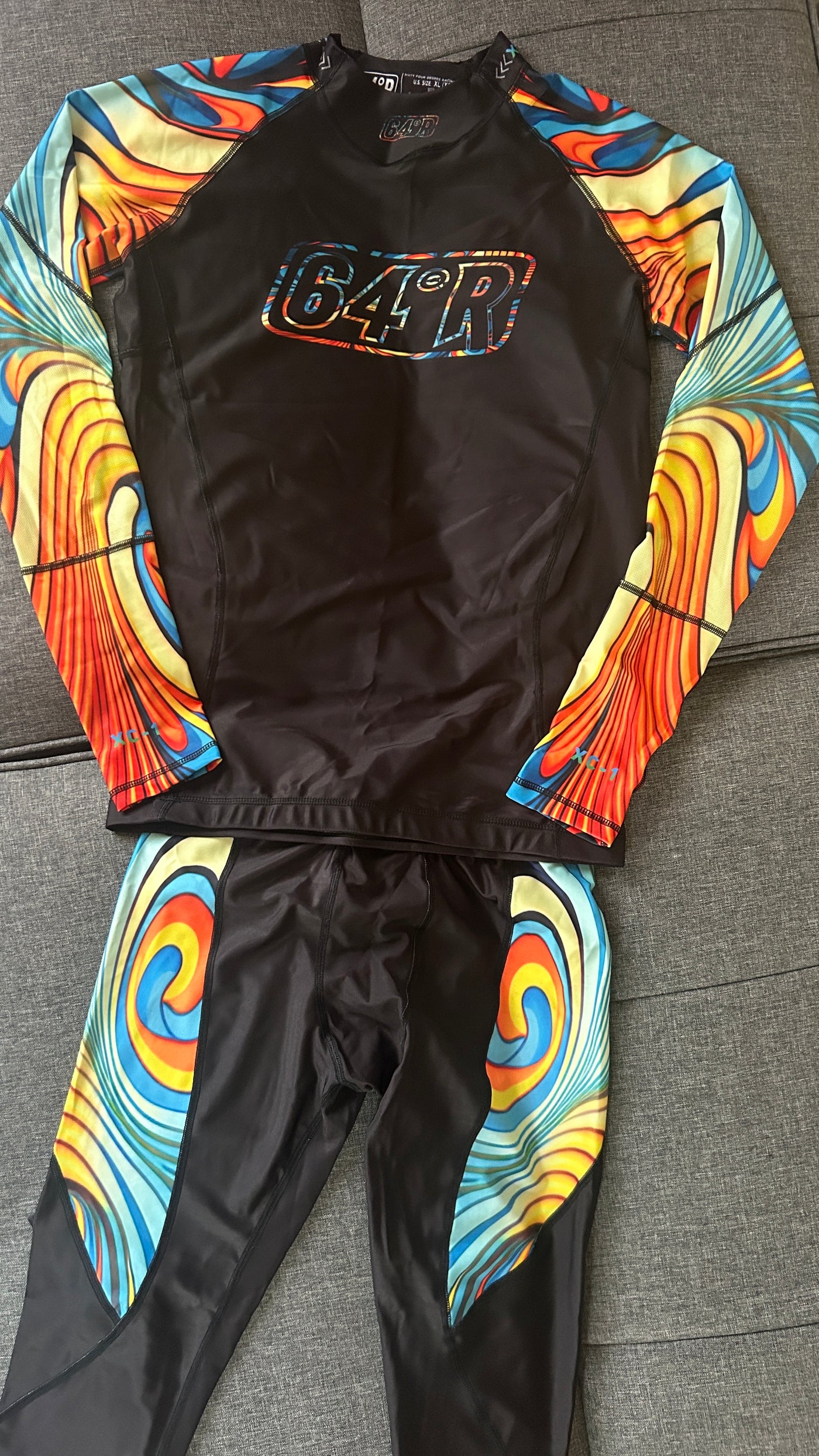 Psychedelic XC-1 Compression Suit