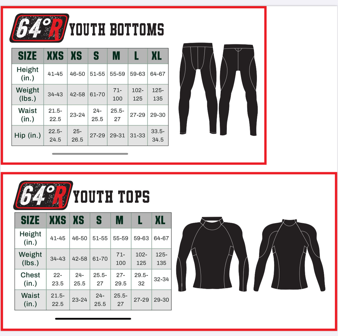 Youth XC-1 Compression Suit