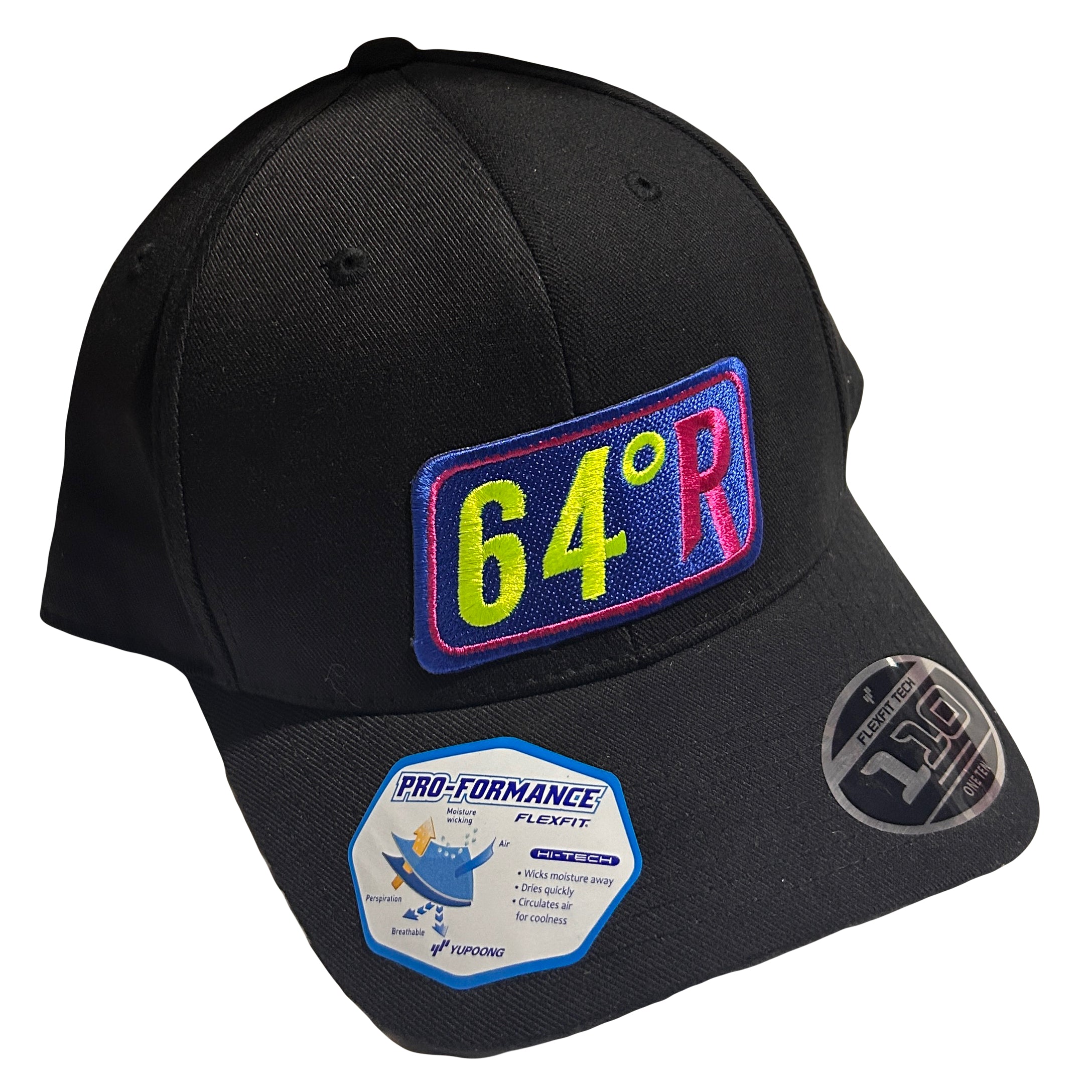 Color Logo Hat – 64 Degree Racing