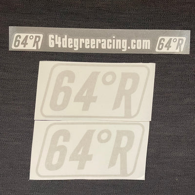 64 Degree Racing Decal Pack
