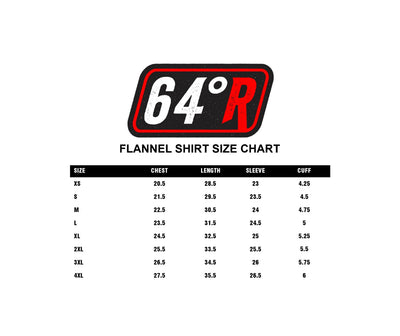 64 Degree Racing Flannel Shirt